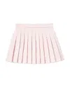 Self-portrait Pink Bow Boucle Skirt In Pink