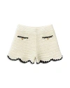 SELF-PORTRAIT SELF-PORTRAIT GIRLS' CROCHET SHORTS - LITTLE KID, BIG KID