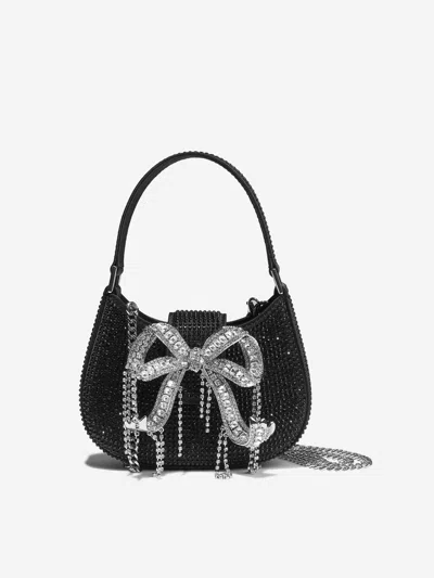 Self-portrait Kids' Self Portrait Girls Rhinestone Micro Crescent Bag ...