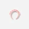 Self-portrait Self Portrait Girls Satin 3d Flower Headband In Pink