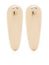 Self-portrait Self Portrait Bar Earrings In Gold