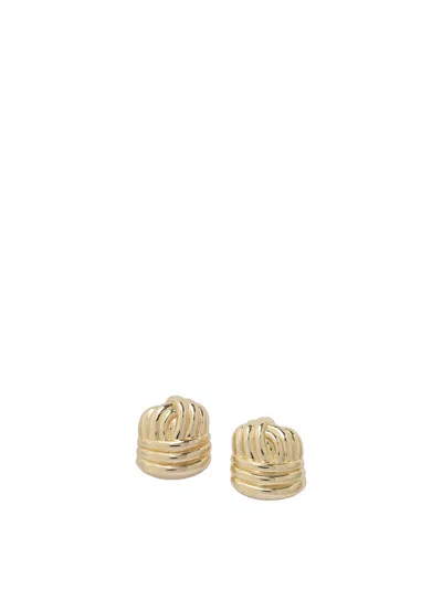 Self-portrait Self Portrait Gold Knot Earrings