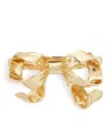 SELF-PORTRAIT GOLD-PLATED BOW HAIR CLIP