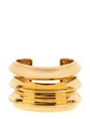 Self-portrait Gold Sculpted Cuff Bracelet