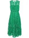 Self-portrait Embellished Lace Midi Dress