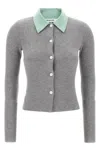 Self-portrait Grey Merino Wool Sweaters And Cardigans Gray