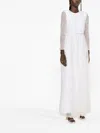 Self-portrait Self Portrait Grid Sequin Maxi Dress