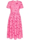Self-portrait Midi Lace Dress