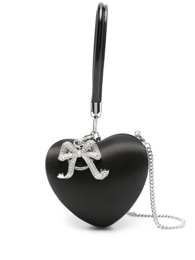 Self-portrait Heart Clutch Bag In Multicolor