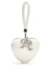 Self-portrait Heart Pochette In White