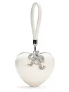 Self-portrait Heart Pochette In White
