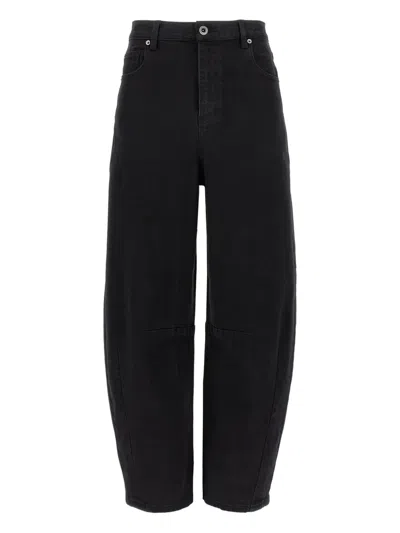 SELF-PORTRAIT HIGH-RISE WIDE-LEG JEANS