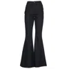 Self-portrait High Waist Flared Jeans