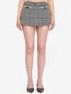 Self-portrait Houndstooth Wool Pants-skirt