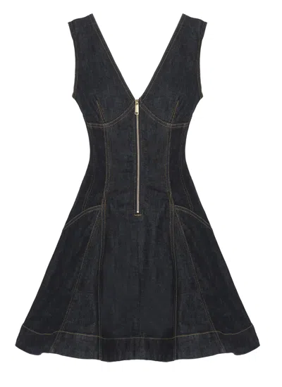 Self-portrait Indigo Denim Mini Dress