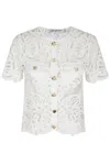 Self-portrait Self Portrait White Lace Top