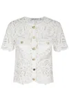 Self-portrait Self Portrait White Lace Top