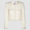 Self-portrait Jackets Light And Natural In Multi