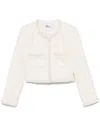 Self-portrait Jackets In Neutral