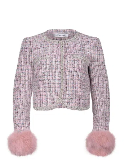 Self-portrait Coatsjackets In Pink
