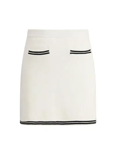 SELF-PORTRAIT SELF-PORTRAIT JACQUARD MINI SKIRT