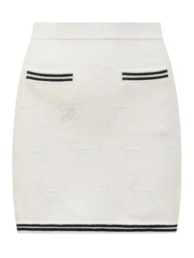 Self-portrait Jacquard Mini Skirt