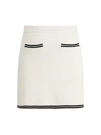 SELF-PORTRAIT SELF-PORTRAIT JACQUARD MINI SKIRT
