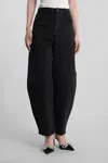 Self-portrait High-waisted Relaxed Fit Black Jeans
