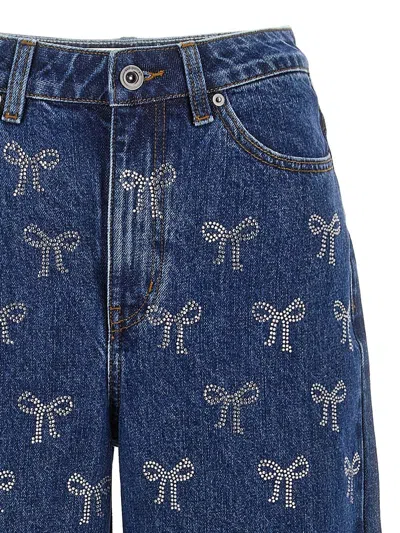 Self-portrait Jeans In Blue | ModeSens