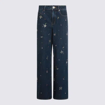 Self-portrait Jeans In Blue