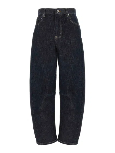 SELF-PORTRAIT JEANS BOOT-CUT - AZUL