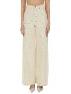 SELF-PORTRAIT SELF-PORTRAIT JEANS "BOW"
