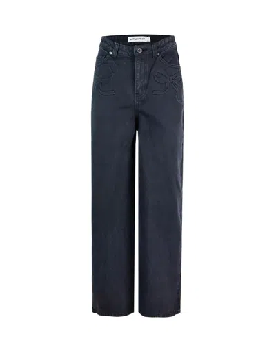 Self-portrait Jeans In Gray
