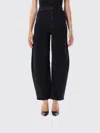 Self-portrait High-waisted Relaxed Fit Black Jeans
