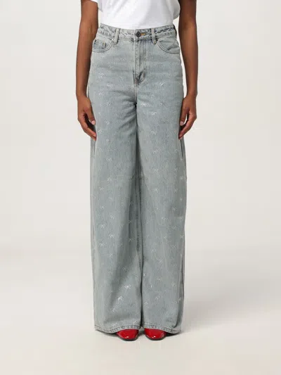 SELF-PORTRAIT JEANS SELF-PORTRAIT WOMAN COLOR BLUE,H11964009