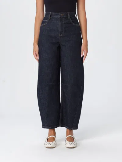 Self-portrait Jeans  Woman Color Blue