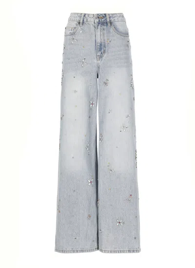 SELF-PORTRAIT JEANS WITH STRASS