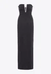 Self-portrait Maxi Dress In Black
