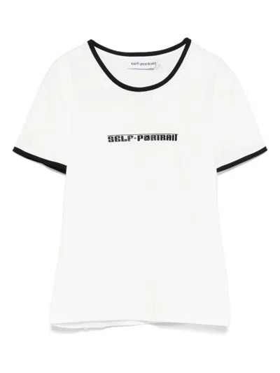 SELF-PORTRAIT JERSEY T-SHIRT