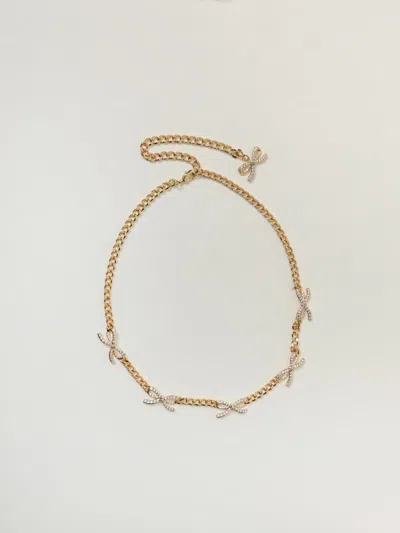 Self-portrait Jewel Woman  In Gold