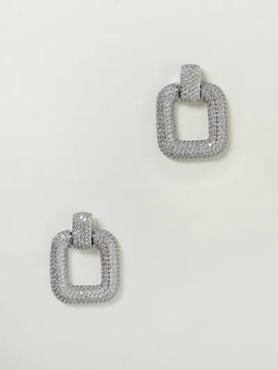 Self-portrait Jewel Woman  In Metallic