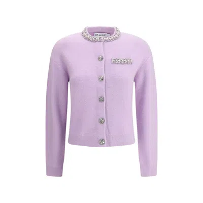 Self-portrait Jeweled Cardigan