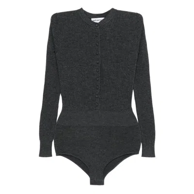 Self-portrait Jumpsuits In Gray