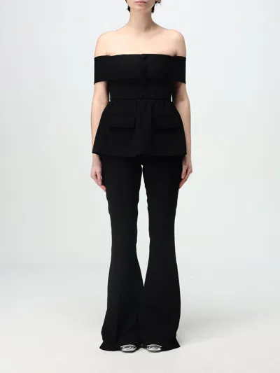 SELF-PORTRAIT JUMPSUITS SELF-PORTRAIT WOMAN COLOR BLACK,G44318002