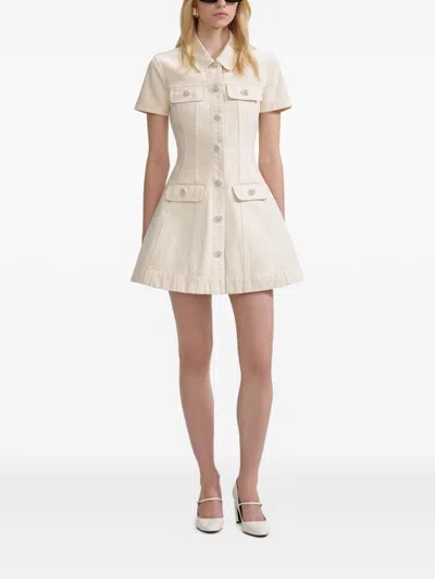 SELF-PORTRAIT DENIM DRESS - WOMEN'S - COTTON