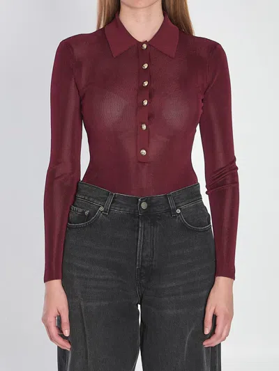 SELF-PORTRAIT KNIT BODYSUIT