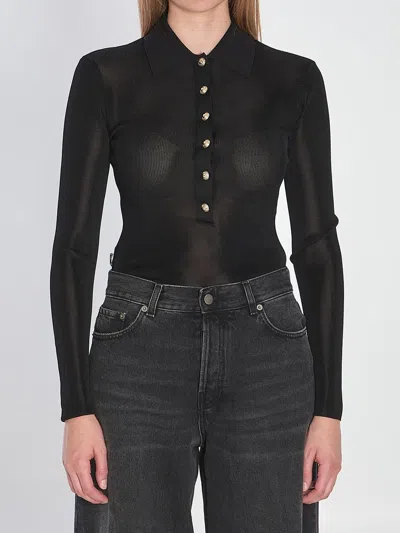 SELF-PORTRAIT KNIT BODYSUIT