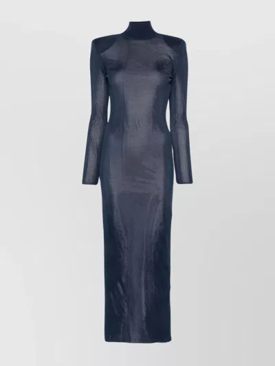 SELF-PORTRAIT KNIT MAXI DRESS IN VISCOSE