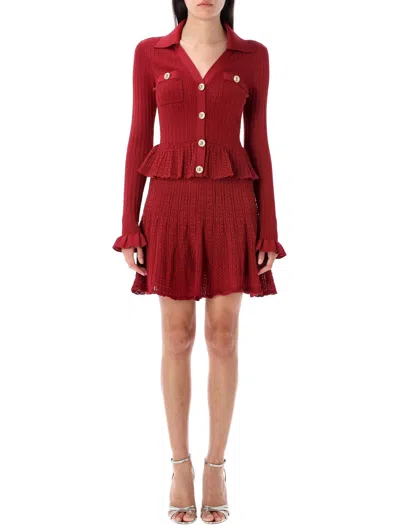 Self-portrait Knit Mini Dress