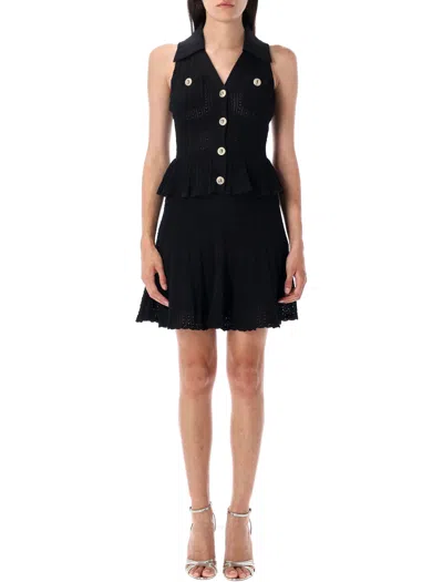 Self-portrait Knit Mini Dress